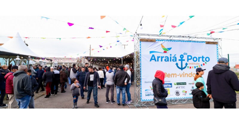 Porto de Imbituba abre inscrições para entidades participarem do Arraiá do Porto 2026