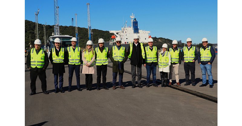 Porto de Imbituba recebe comitiva da Fiesc