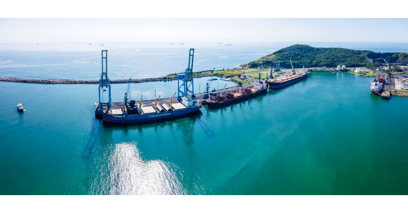 Porto de Imbituba registra melhor mês de 2026 e supera 5,9 milhões de toneladas movimentadas até setembro
