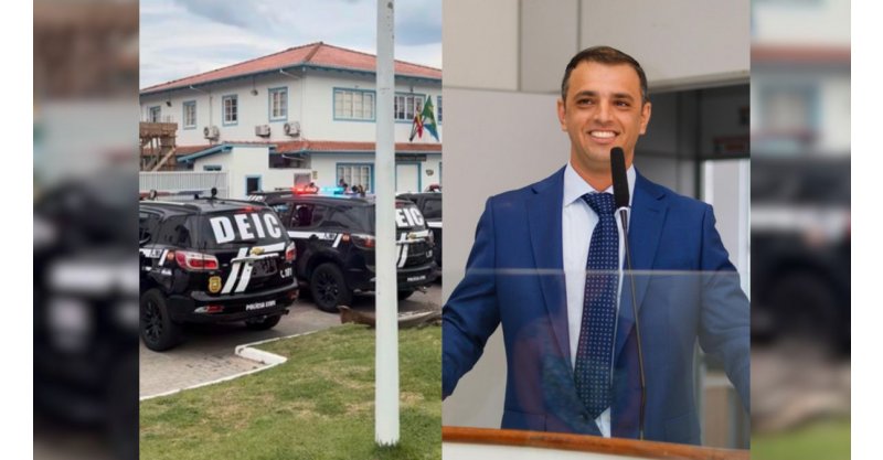 Prefeito de Garopaba é preso em operação da Polícia Civil contra corrupção