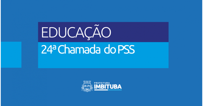 Prefeitura de Imbituba realiza 24ª chamada do Processo Seletivo para professores temporários