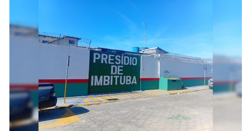 Presidiário em surto foge, mobiliza polícia e é recapturado em Imbituba