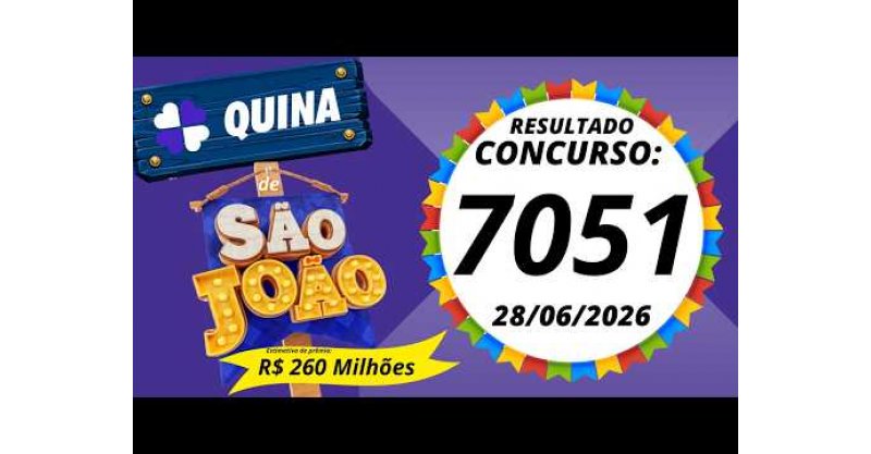 Quina de São João: veja os números sorteados