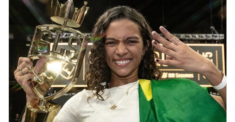 Rayssa Leal é tetracampeã da Street League em São Paulo