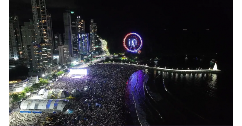 Réveillon em Balneário Camboriú deve reunir 1 milhão de pessoas com 15 minutos de fogos