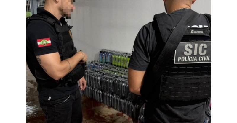 'Sabor energético’: carga de bebidas do Toguro some no transporte e é recuperada em SC