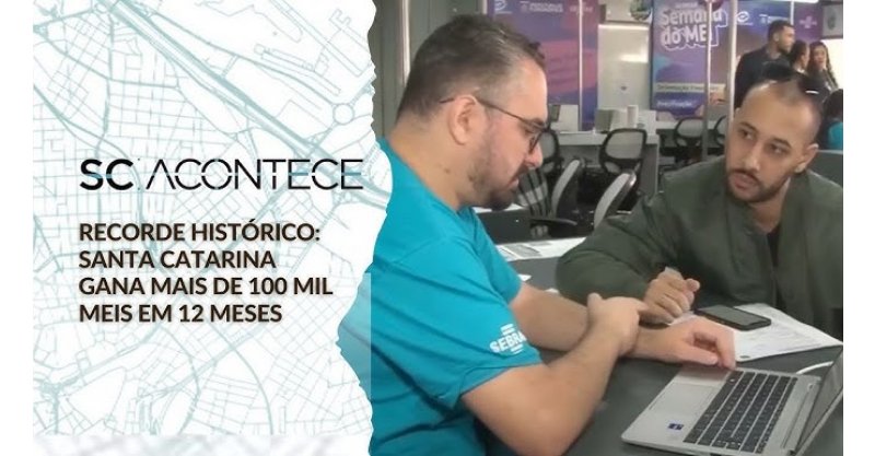 Santa Catarina ganha mais de 100 mil MEIs em 12 meses