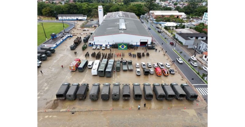 SC envia bombeiros e cães de busca para primeiro simulado interestadual de desastres