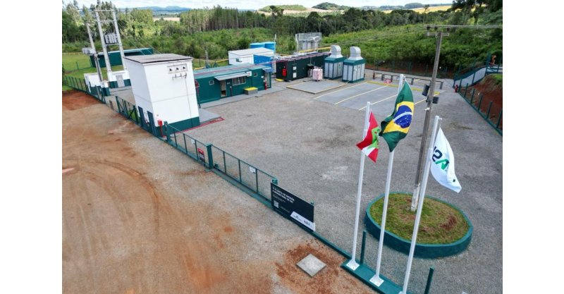 SC tem 1ª usina da América Latina que transforma dejetos de suínos em gás limpo
