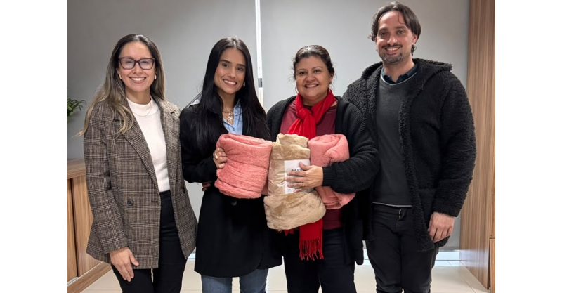 SEAS recebe doação de 70 mantas para a Campanha de Inverno