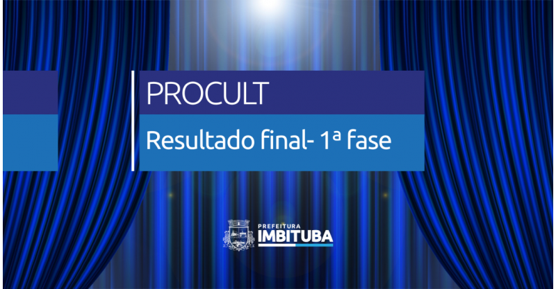SETUR divulga resultado final da 1ª fase do Edital PROCULT 2026