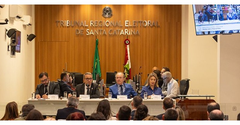 Sorteio define ordem de veiculação no horário eleitoral gratuito em SC para as Eleições 2026