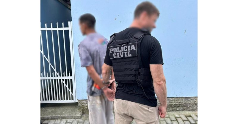 Suspeito por homicídio no estado da Paraíba é preso em Imbituba
