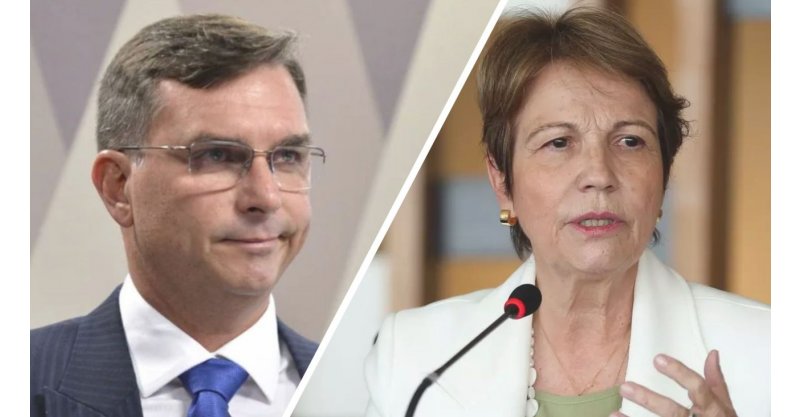 Tereza Cristina será vice de Flávio Bolsonaro? Senadora se reúne com candidato do PL e emite nota sobre chapa