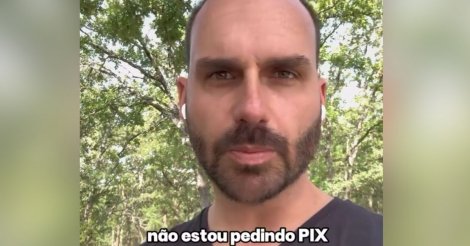  Eduardo Bolsonaro nega Pix: ‘Consigo me sustentar nos EUA’