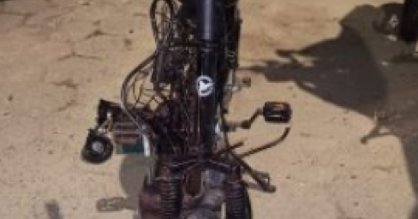  Garopaba /  Condutor de moto elétrica morre em colisão frontal na SC-434