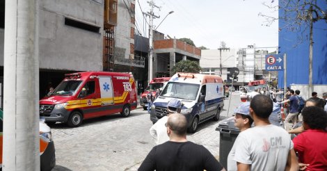 Acidente em obra de hospital de Blumenau deixa um trabalhador morto e 6 feridos