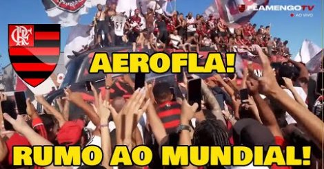 AeroFla para o Catar tem confusão, pedras e bombas de gás no Galeão  