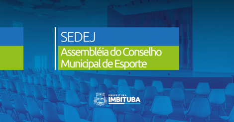 Assembleia do Conselho Municipal de Esporte define novos membros nesta quarta-feira (1º)