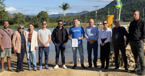 Assinada ordem de serviço para sondagem geotécnica no Rio Duna, no Sambaqui