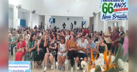 Bairro Nova Brasília celebra 66 anos com serviços gratuitos, cultura e homenagem a moradores centenários