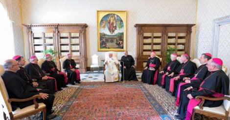 Bispo de Tubarão participa de audiência privada com o Papa no Vaticano