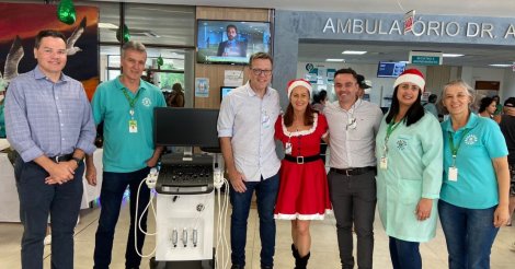 Cepon recebe novo equipamento de ultrassonografia doado pela Avoc