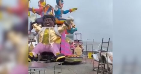 Chuva e vento atingem alegorias e ensaio de escolas de samba é cancelado em Florianópolis