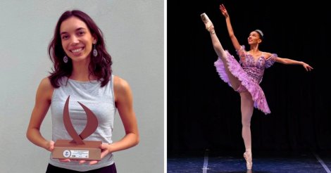 Da Alemanha ao palco catarinense: bailarina de Florianópolis fica em 3º lugar no Festival de Dança de Joinville