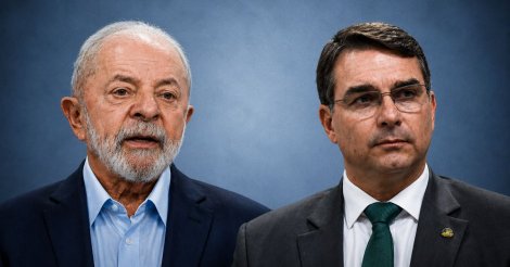 Datafolha 2º turno: Lula tem 47%, e Flávio Bolsonaro, 43%