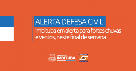 Defesa Civil alerta para previsão de ciclone no final de semana