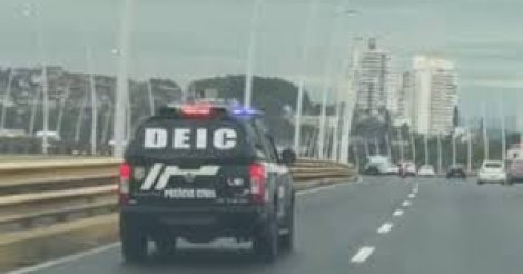 DRACO prende dois suspeitos de ligação com Comando Vermelho em Florianópolis