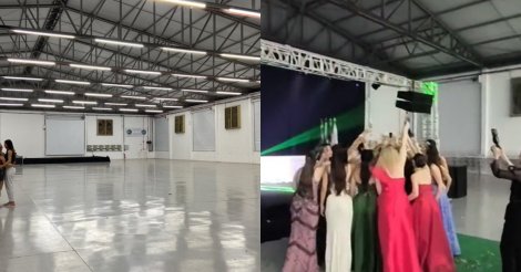 Empresa cancela formatura de R$ 145 mil um dia antes da festa e formandos organizam evento por conta própria em 9 horas em SC