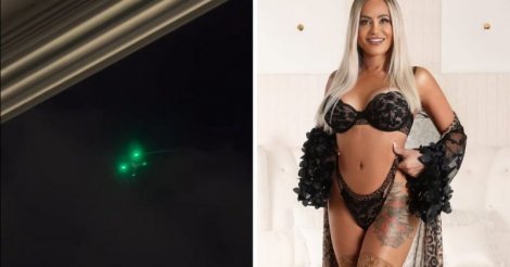 Empresária é filmada nua por drone invasor na janela do seu quarto