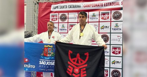 Equipe de Imbituba brilha no Catarinense Master de Judô com ouro e pratas
