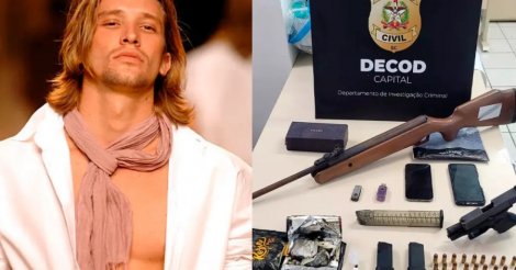 Ex-modelo internacional é investigado por tráfico de drogas e foge da polícia em Florianópolis
