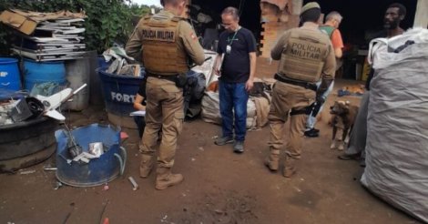 Ferros-velhos e comércios de sucatas são fiscalizados em Laguna