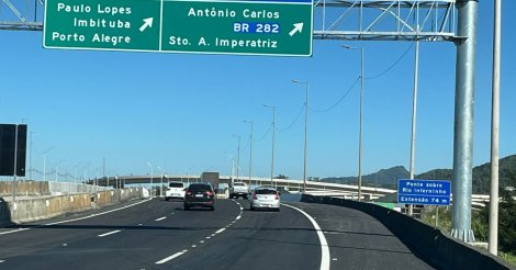 Florianópolis / BR-101: radares fixos serão ativados nesta semana no Contorno Viário da Grande Florianópolis