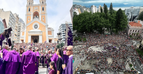 Florianópolis se prepara para a grandiosa Procissão Senhor dos Passos 2025