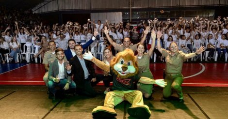 Garopaba / Formatura reúne mais de 400 estudantes e marca mais um ano do Proerd no município
