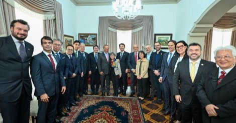 Governador e embaixador do Japão no Brasil acertam atualização do projeto JICA para continuidade das obras de prevenção a cheias em SC