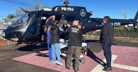 Homem é atingido por boi e fica gravemente ferido em propriedade rural de SC