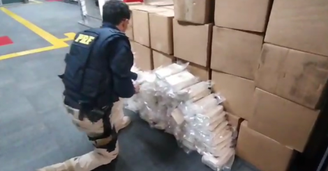 Imbituba / PRF apreende 1,36 tonelada de cocaína como possível destino ao Porto do municipio