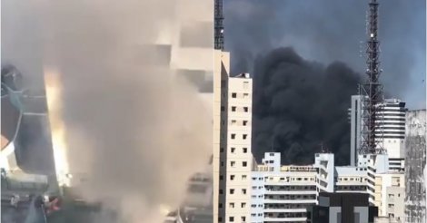 Incêndio atinge prédios do Incor e Icesp em SP; pacientes são retirados dos quartos