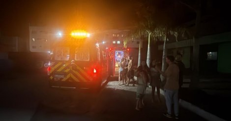 Incêndio em cozinha de restaurante mobiliza bombeiros em Laguna