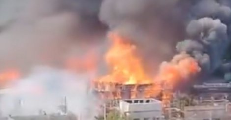 Incêndio nos Estúdios Globo destrói cenário de novela no Rio de Janeiro