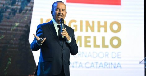 Jorginho Mello diz receber presidente Lula em SC com uma condição