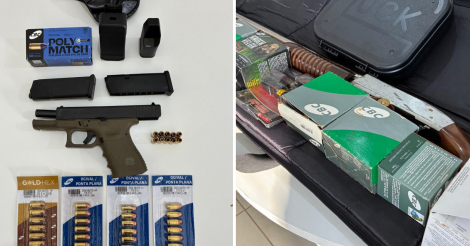 Laguna / Homem é preso no município por porte ilegal de arma e violência doméstica
