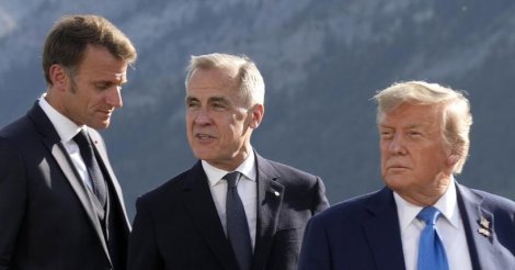 Lula e Trump não se cumprimentam em foto de líderes na reunião do G7
