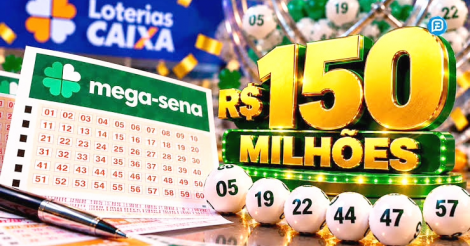 Mega-Sena acumula, e prêmio vai a R$ 150 milhões (concurso 3.069)